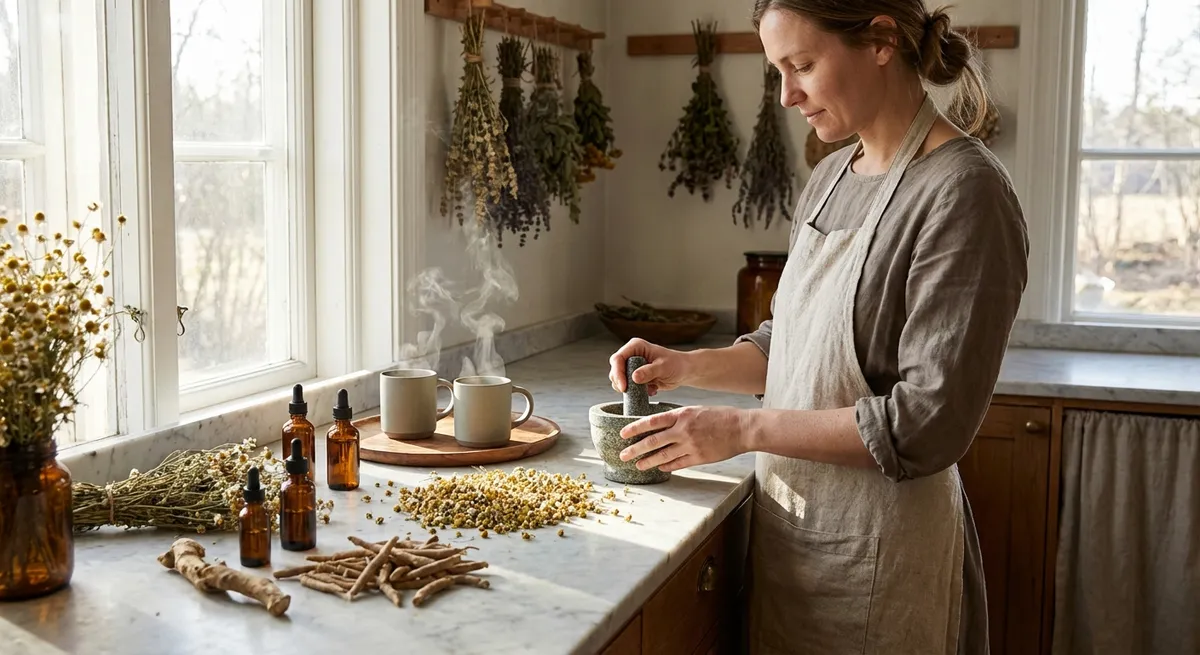 Quiet Alchemy: Natural Remedies for a Poised and Present Mind