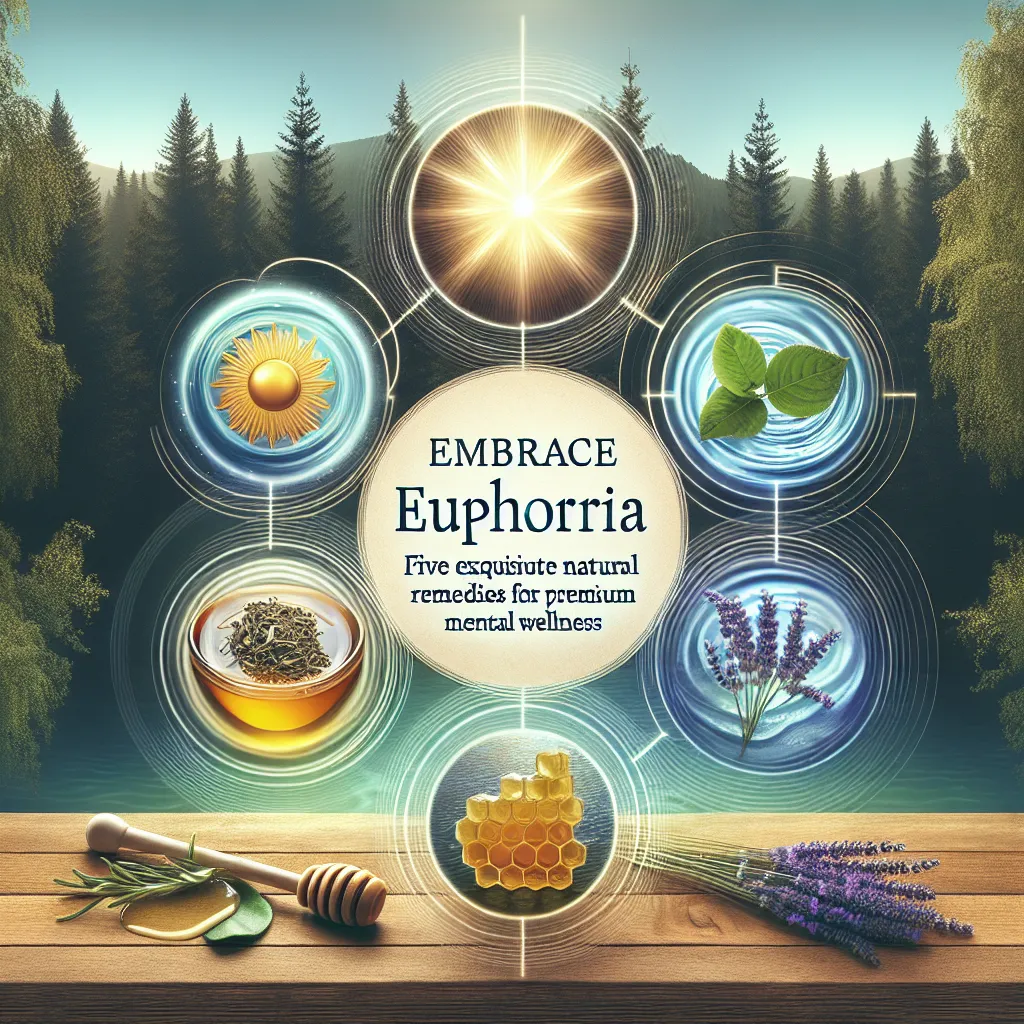 Embrace Euphoria: Five Exquisite Natural Remedies for Premium Mental Wellness
