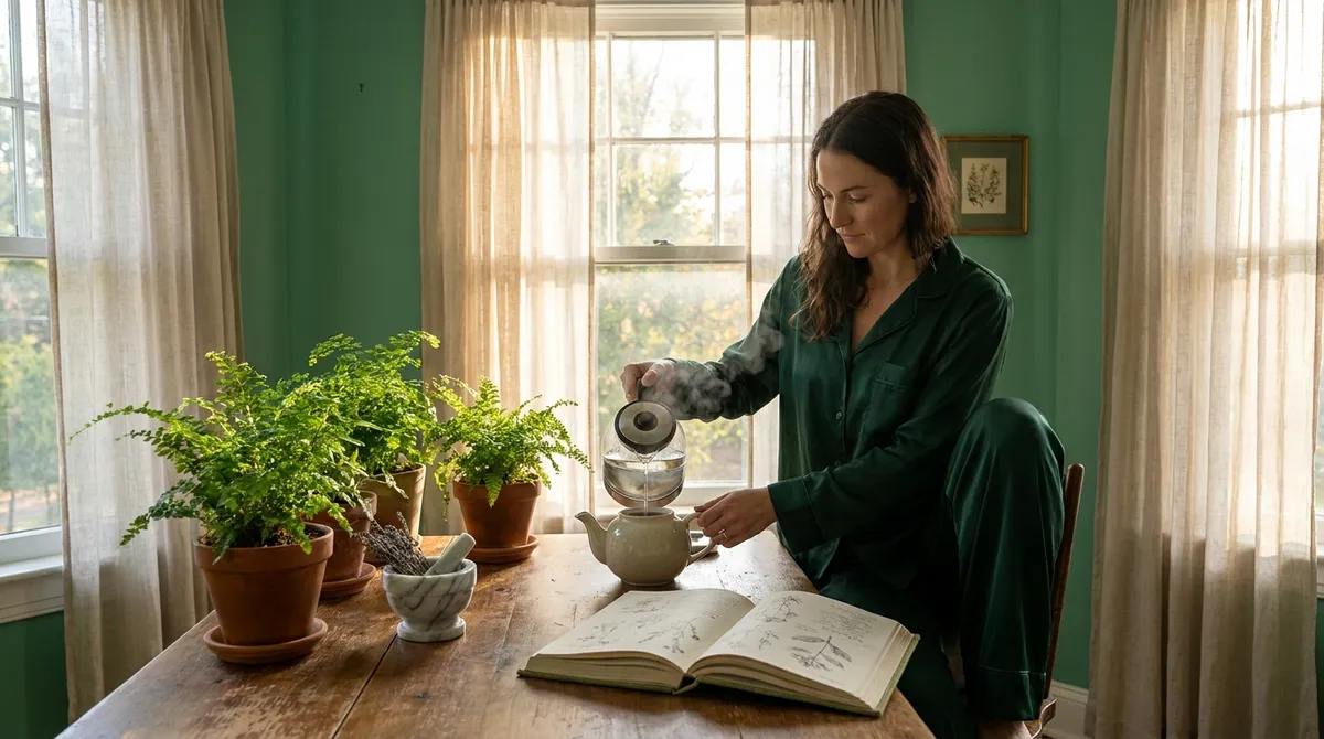 Verdant Composure: Natural Remedies for an Elegantly Calmed Mind