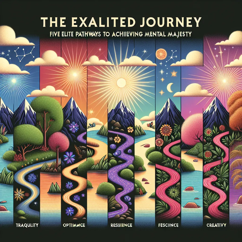 The Exalted Journey: Five Elite Pathways to Achieving Mental Majesty