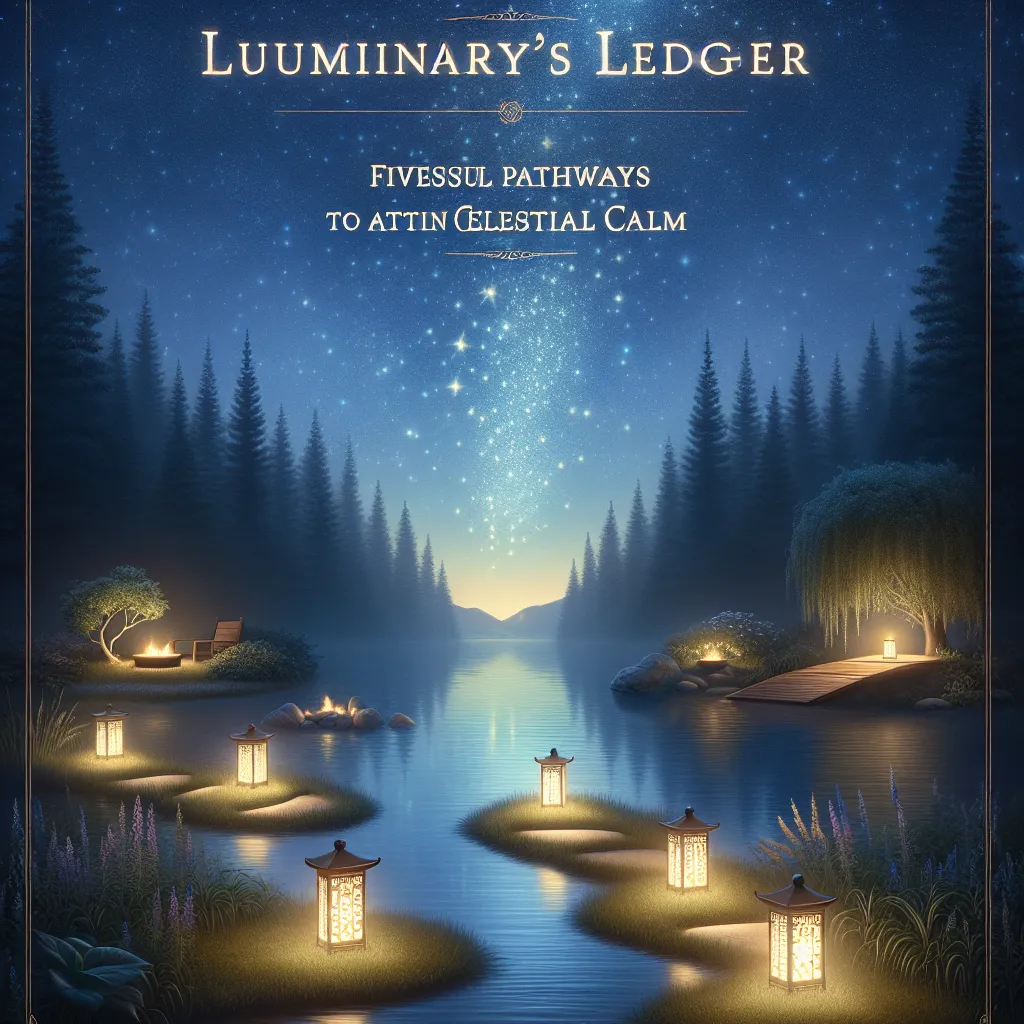 The Luminary's Ledger: Five Exquisite Pathways to Attain Celestial Calm