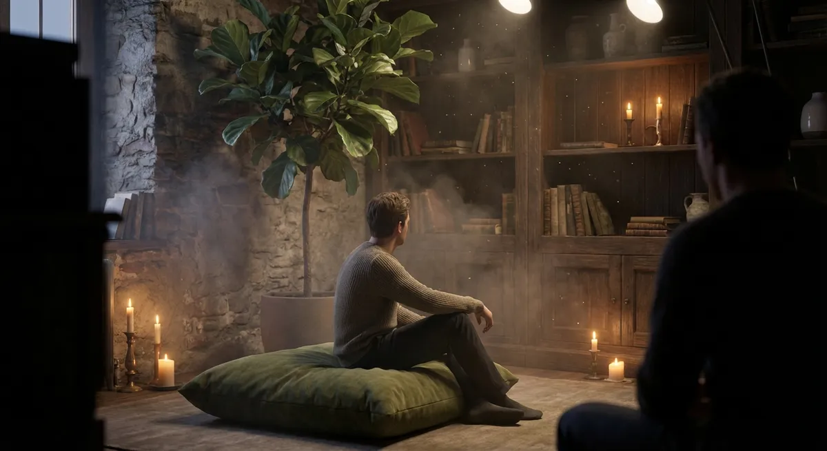 The Silent Threshold: Meditation as a Cultivated Mental Habitat