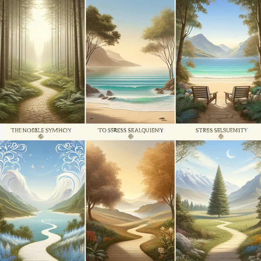 The Noble Symphony of Serenity: Five Elegant Pathways to Luxurious Stress Dissolution