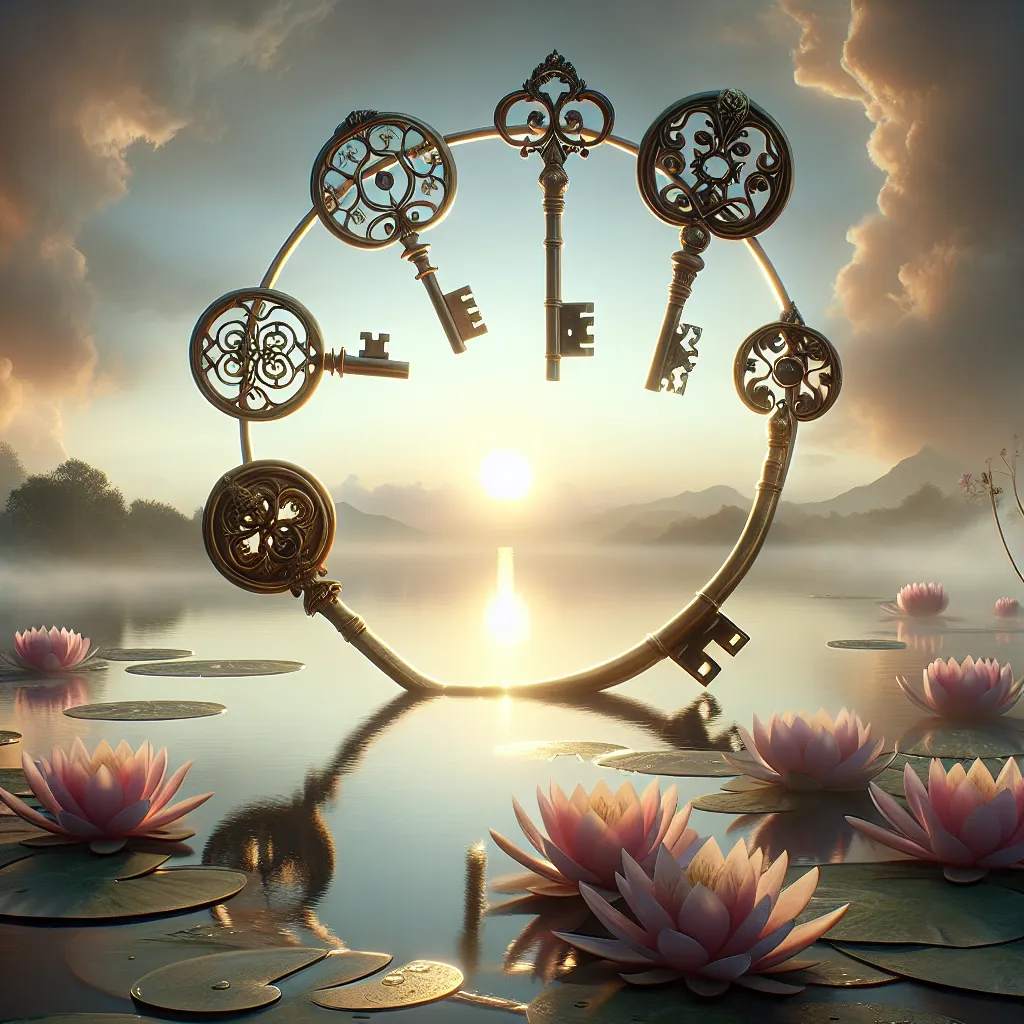 The Exalted Quintet: Unveiling Five Majestic Keys to Unlock Mindful Serenity