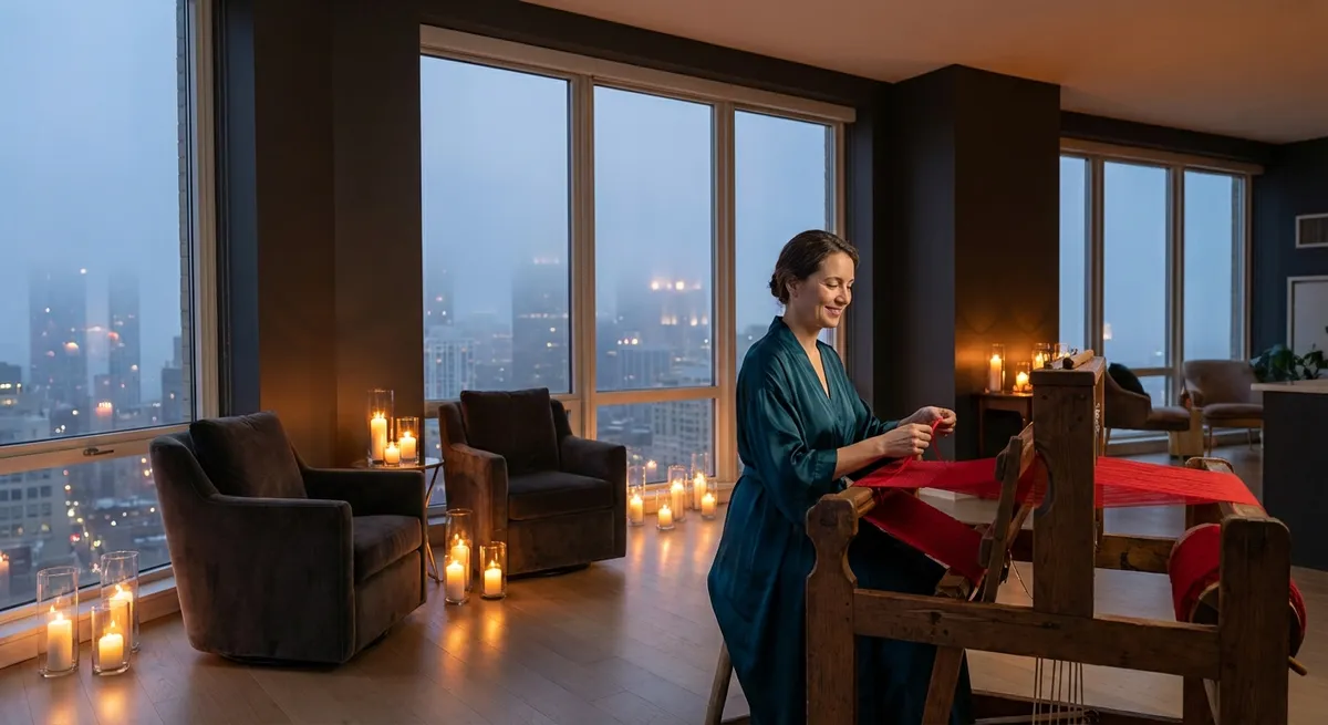 The Silken Unraveling: Stress Relief as a Quiet Daily Ritual