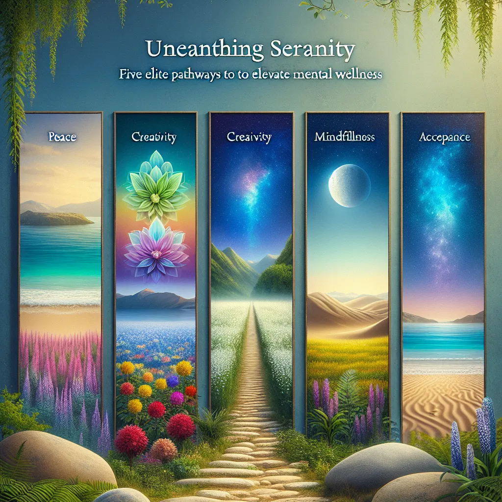 Unearthing Serenity: Five Elite Pathways to Elevate Mental Wellness