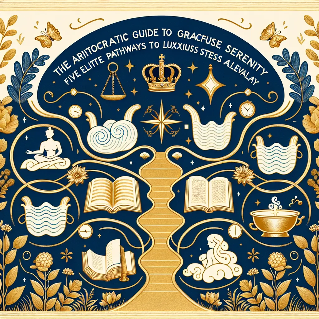 The Aristocratic Guide to Graceful Serenity: Five Elite Pathways to Luxurious Stress Alleviation