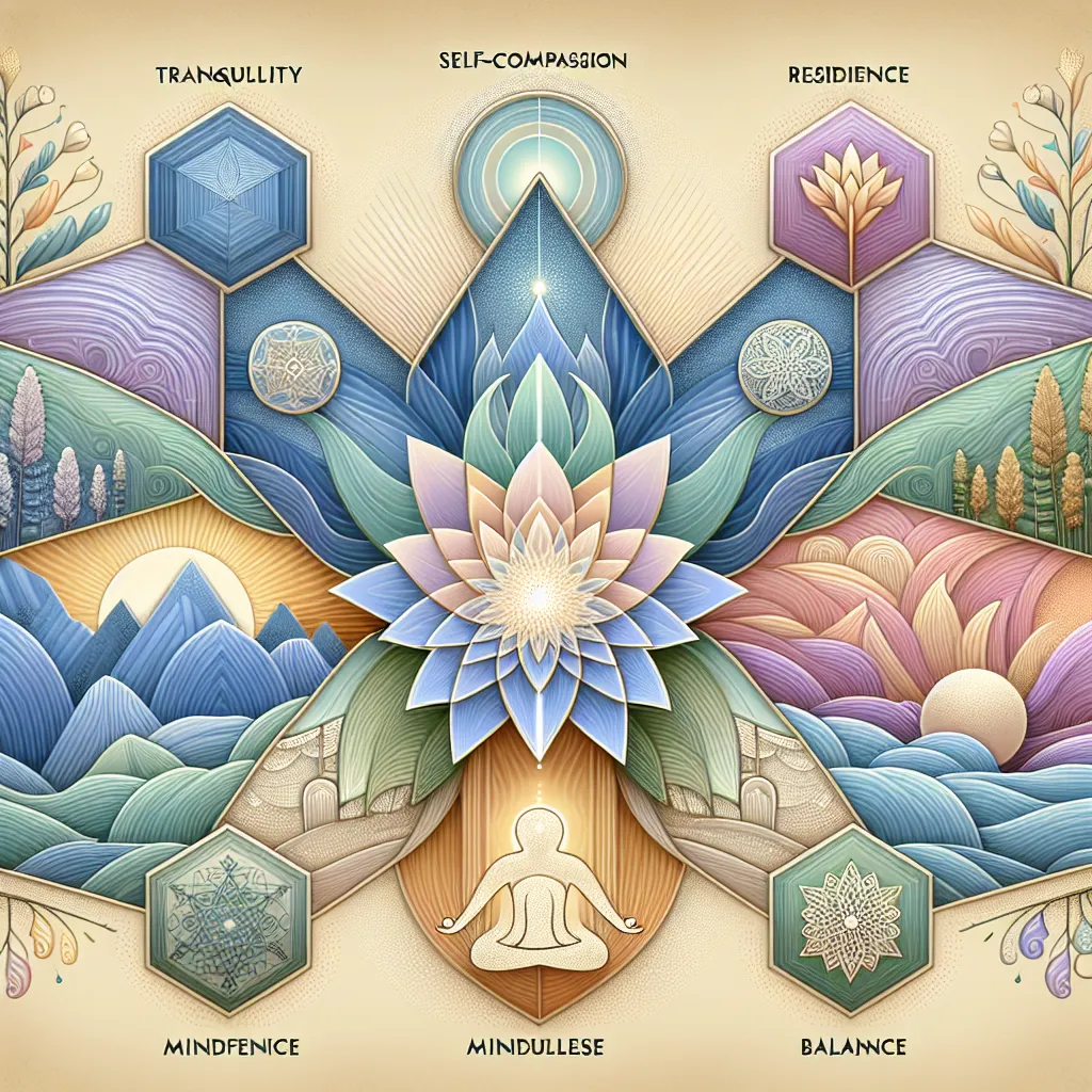 The Paragon of Peace: Unfolding Five Exquisite Pathways to Mental Magnificence