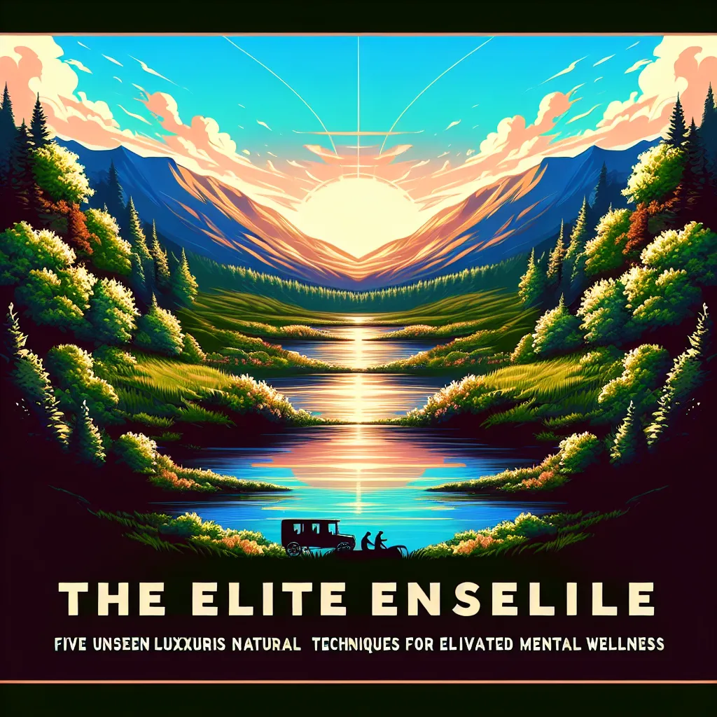 The Elite Ensemble: Five Unseen Luxurious Natural Techniques for Elevated Mental Wellness