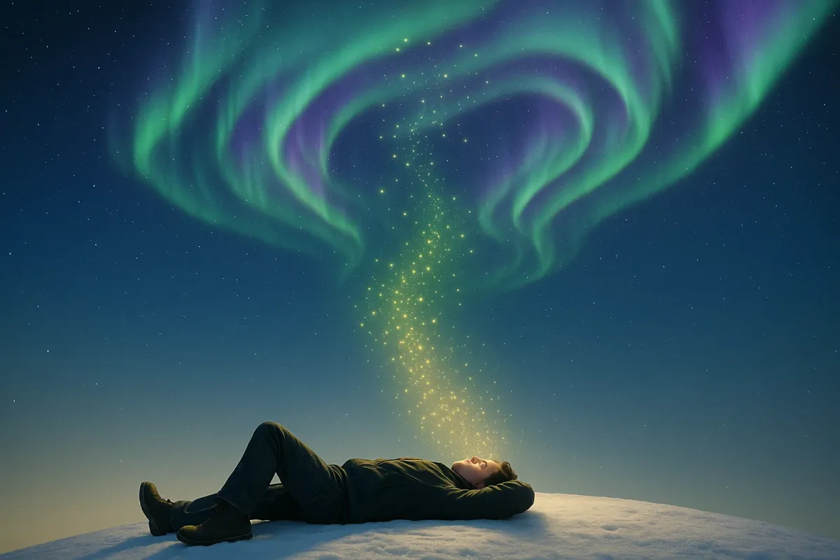 When the Sky Dances: Harnessing Aurora Energy as a Natural Remedy for a Restless Mind