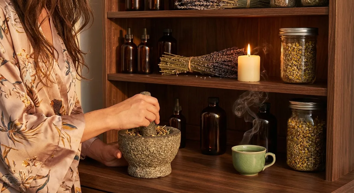 Whispered Apothecary: Natural Compositions for a Serene Mind