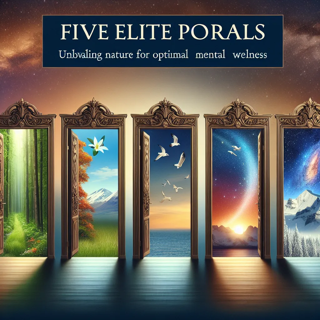 Five Elite Portals: Unveiling Nature's Grandeur for Optimal Mental Wellness