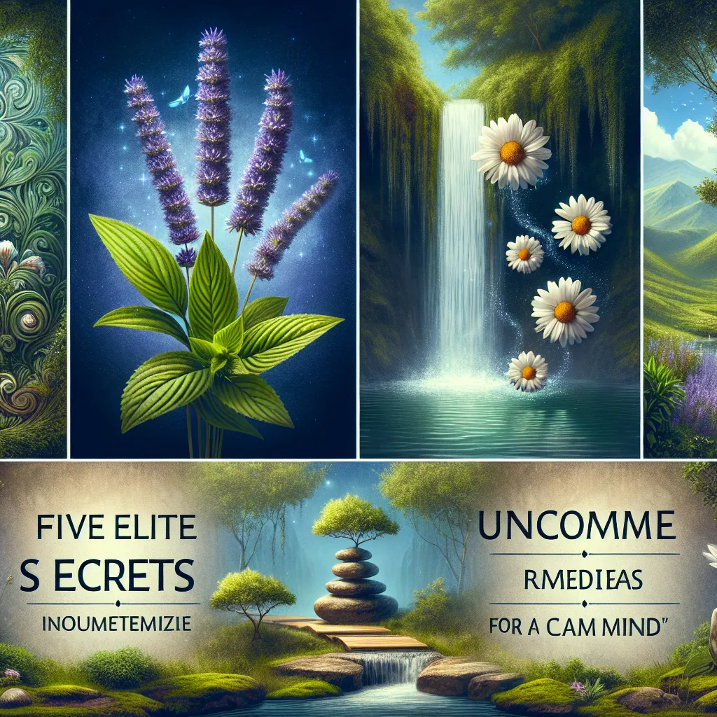 Five Elite Secrets: Unveiling Uncommon Natural Remedies for a Calm Mind