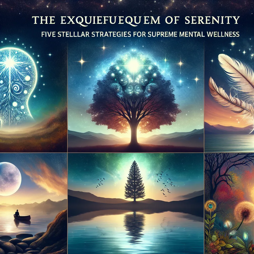 The Exquisite Requiem of Serenity: Five Stellar Strategies for Supreme Mental Wellness