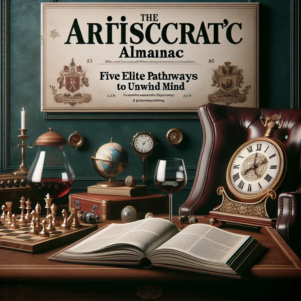 The Aristocrat's Almanac: Five Elite Pathways to Unwind the Mind