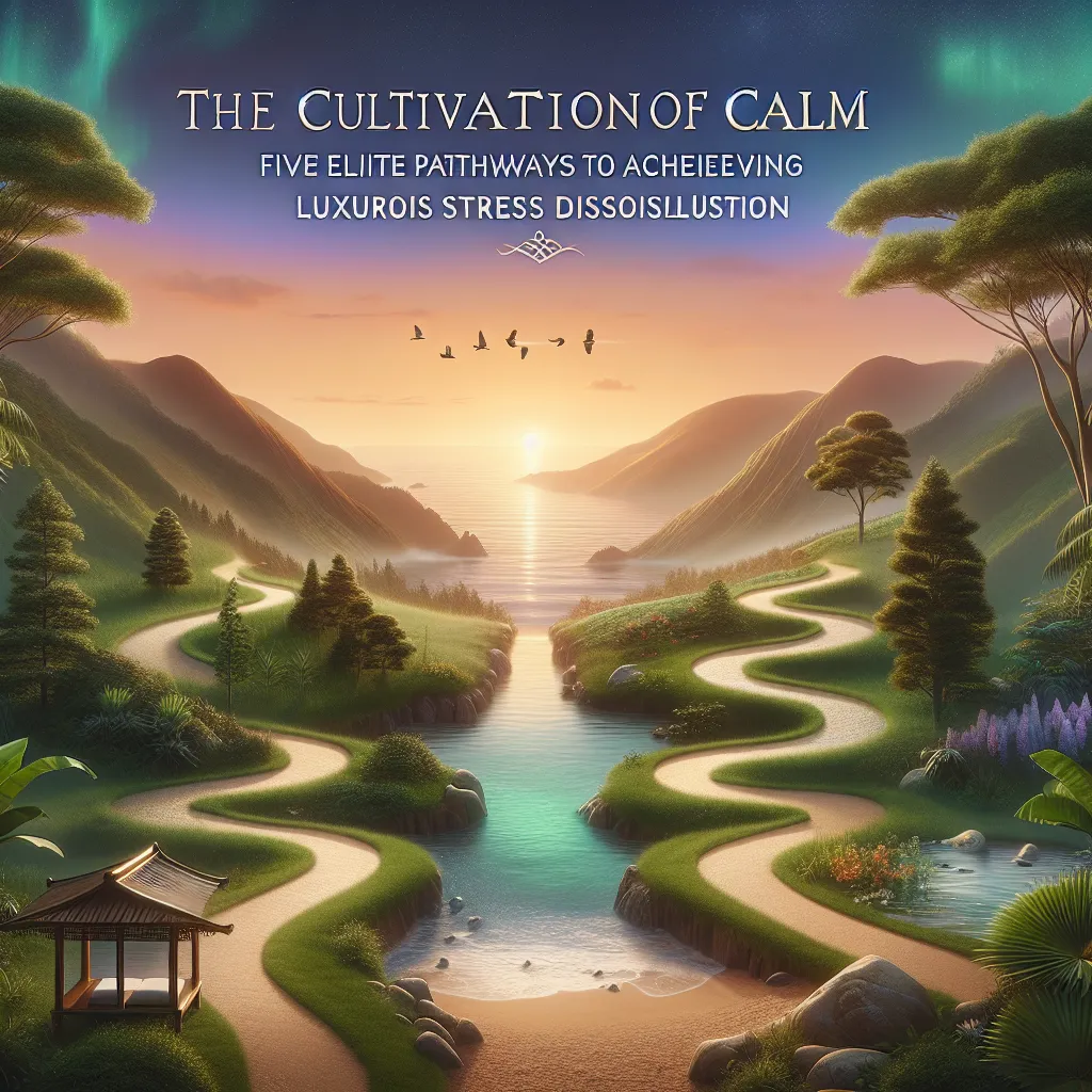 The Cultivation of Calm: Five Elite Pathways to Achieving Luxurious Stress Dissolution
