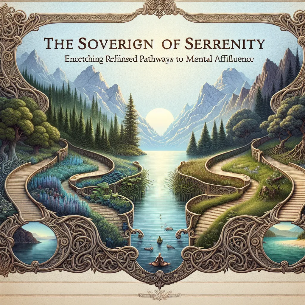 The Sovereign of Serenity: Unearthing Five Refined Pathways to Mental Affluence