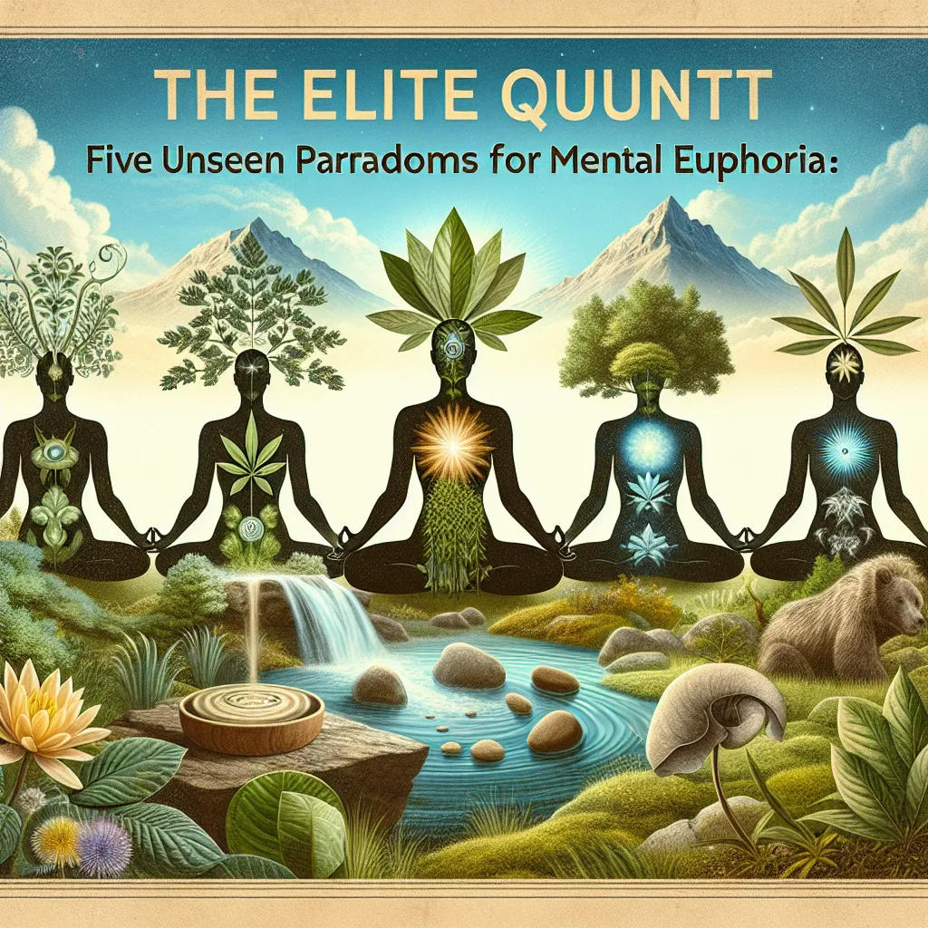 The Elite Quintet: Five Unseen Natural Paradigms for Mental Euphoria