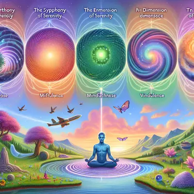The Symphony of Serenity: An Enlightened Journey Through Five Dimensions of Meditation