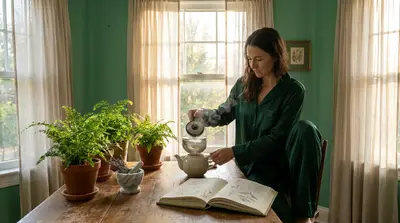 Verdant Composure: Natural Remedies for an Elegantly Calmed Mind