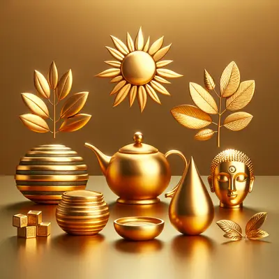 The Golden Quintet: Five Luxurious Natural Remedies for Supreme Mental Harmony