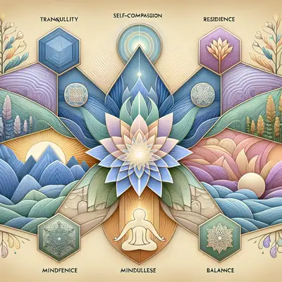 The Paragon of Peace: Unfolding Five Exquisite Pathways to Mental Magnificence