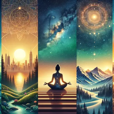 The Lustrous Pathway to Serenity: Five Extraordinary Glimpses into the Universe of Meditation