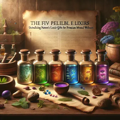 The Five Exemplary Elixirs: Unveiling Nature's Luxurious Gifts for Premium Mental Wellness