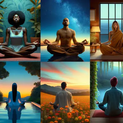 Unmasking Mindful Tranquility: Five Unique Perspectives on Embodied Meditation